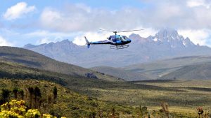 Mount Kenya Elicopter Safari